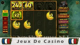 Icône de la fente Mighty Wild Gorilla Slot