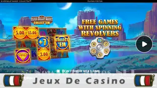 Icône de la fente Silver Bullet Bandit Collect Em Slot