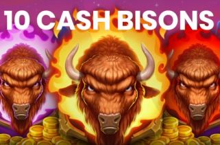 Icône de la fente 10 Cash Bisons