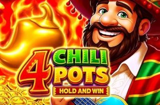 Icône de la fente 4 Chili Pots Hold and Win