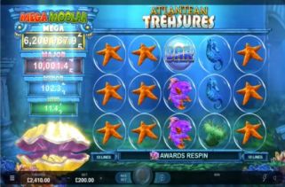 Icône de la fente Atlantean Treasures: Mega Moolah