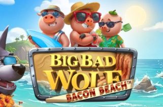 Icône de la fente Big Bad Wolf Cash Collect & Link -Bacon Beach