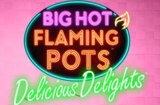 Icône de la fente Big Hot Flaming Pots Delicious Delights