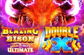 Icône de la fente Blazing Bison Gold Blitz Ultimate Double X