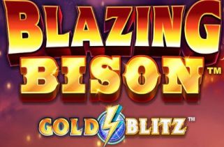 Icône de la fente Blazing Bison Gold Blitz