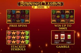 Icône de la fente Burning Classics 5000