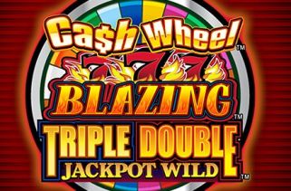 Icône de la fente Cash Wheel Blazing 777 Triple Double Jackpot Wild