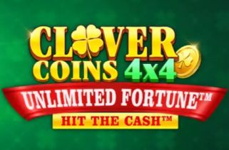 Icône de la fente Clover Coins 4x4 Unlimited Fortune