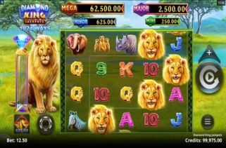 Icône de la fente Diamond King Jackpots