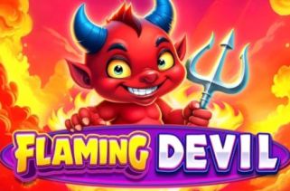 Icône de la fente Flaming Devil