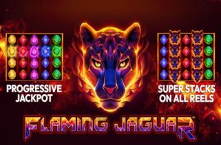 Icône de la fente Flaming Jaguar