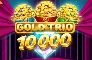 Icône de la fente Gold Trio 10000