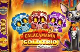 Icône de la fente Gold Trio Calacamania