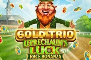 Icône de la fente Gold Trio Leprechauns Luck Race Bonanza