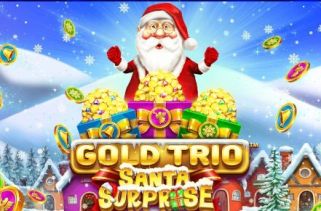 Icône de la fente Gold Trio Santa Surprise