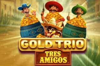 Icône de la fente Gold Trio Tres Amigos