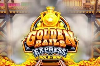 Icône de la fente Golden Rails Express