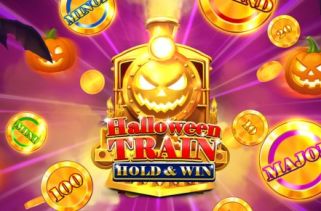 Icône de la fente Halloween Train Hold & Win