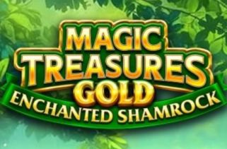 Icône de la fente Magic Treasures Gold Enchanted Shamrock