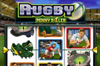 Icône de la fente Rugby Penny Roller