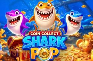 Icône de la fente Shark Pop Coin Collect