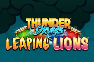 Icône de la fente Thunder Drums Leaping Lions
