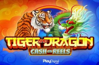 Icône de la fente Tiger and Dragon - Cash on Reels