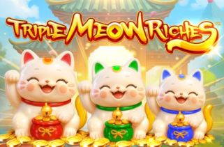 Icône de la fente Triple Meow Riches