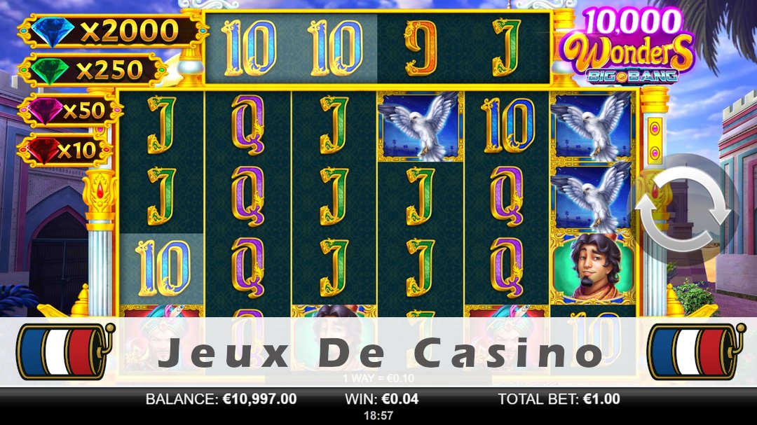 Démo de la machine à sous 10,000 Wonders Big Bang