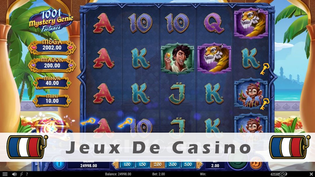 Démo de la machine à sous 1001 Mystery Genie Fortunes