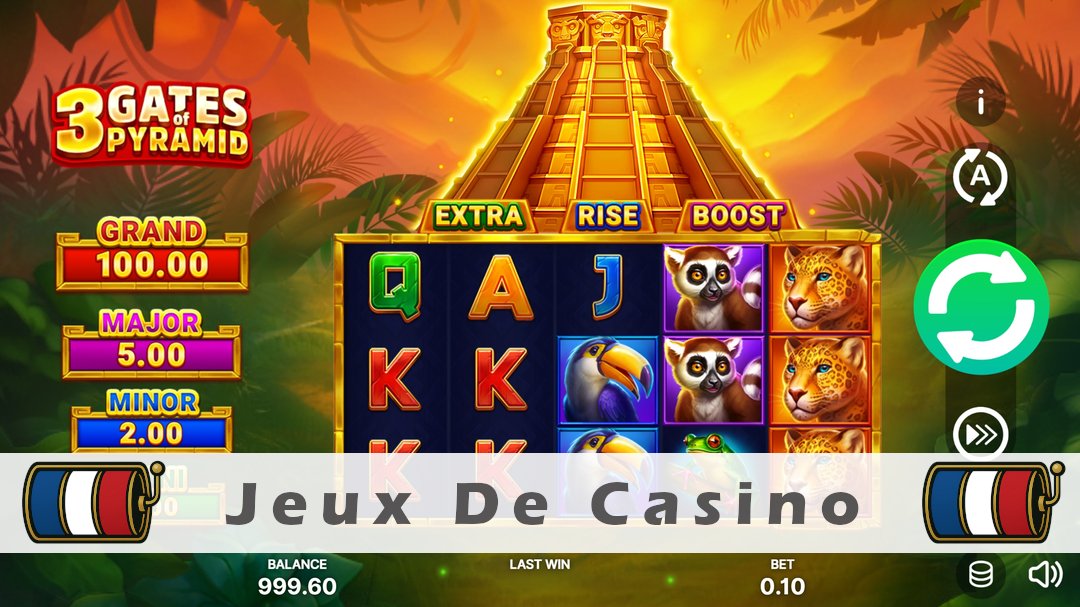 Démo de la machine à sous 3 Gates of Pyramid