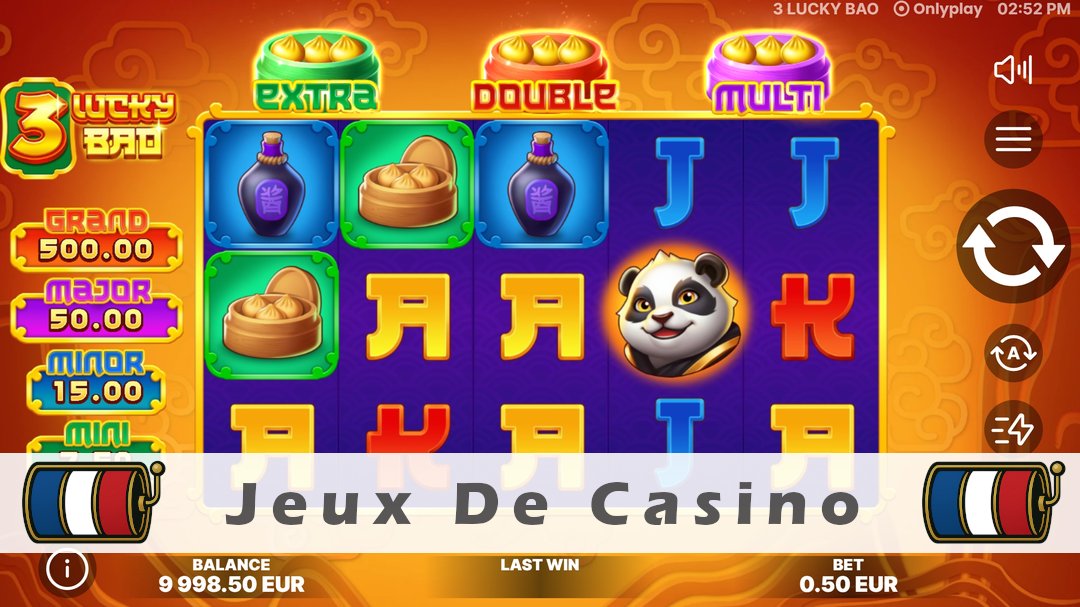Démo de la machine à sous 3 Lucky Bao