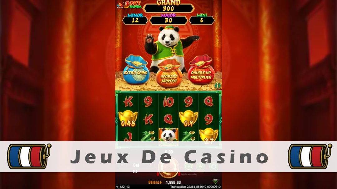 Démo de la machine à sous 3 Pot Panda