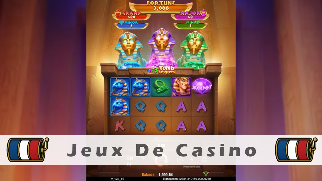 Démo de la machine à sous 3 Tomb Keepers