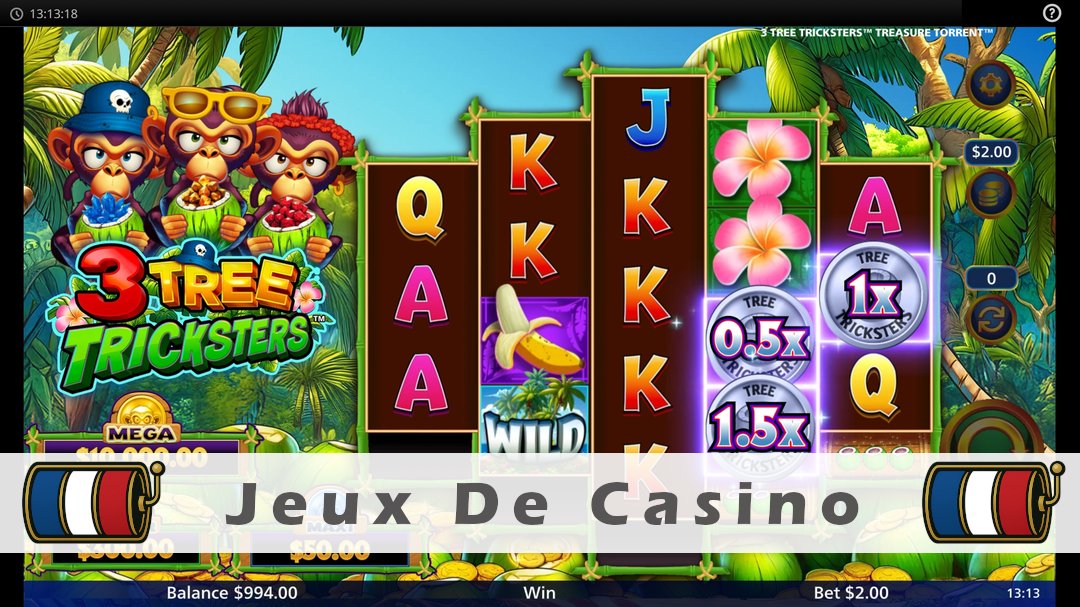 Démo de la machine à sous 3 Tree Tricksters 2