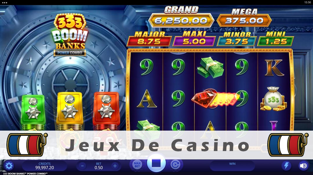 Démo de la machine à sous 333 Boom Banks 2 Power Combo