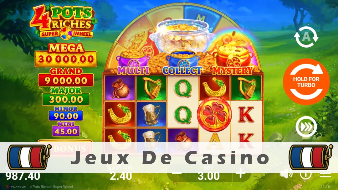Démo de la machine à sous 4 Pots Riches Super Wheel