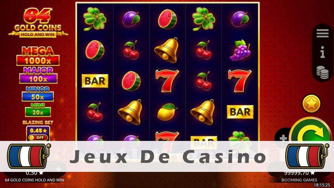 Démo de la machine à sous 64 Gold Coins Hold and Win