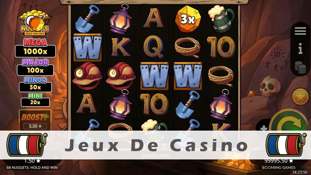 Démo de la machine à sous 64 Nuggets Hold and Win