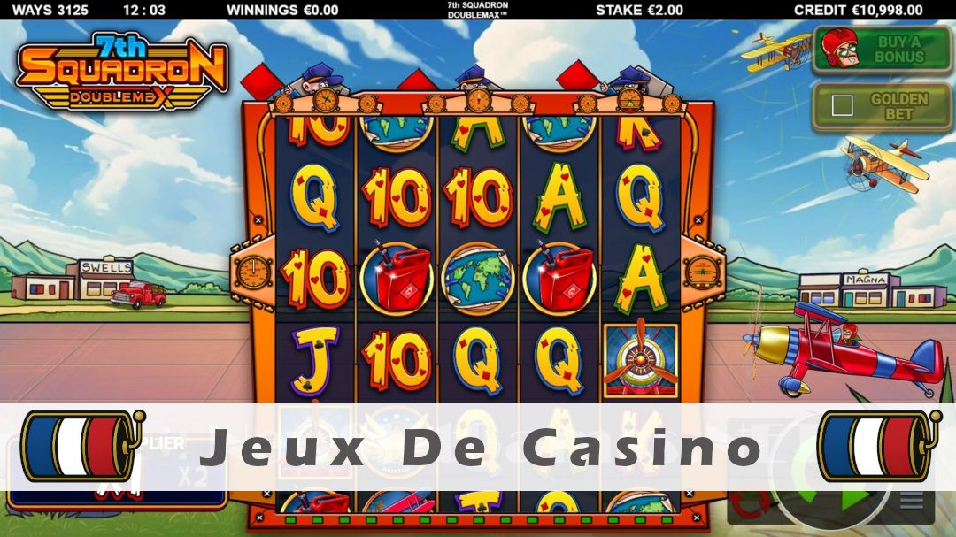 Démo de la machine à sous 7th Squadron DoubleMax