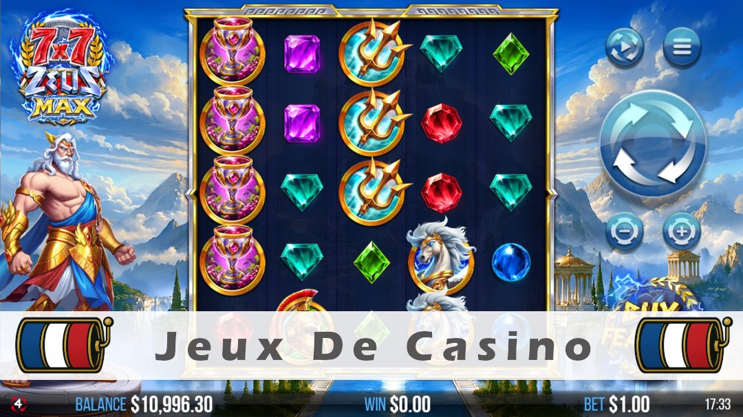 Démo de la machine à sous 7x7 Zeus Max