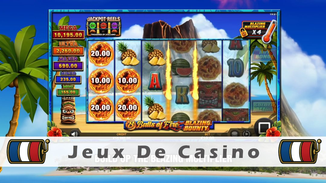 Démo de la machine à sous 8 Balls of Fire Blazing Bounty