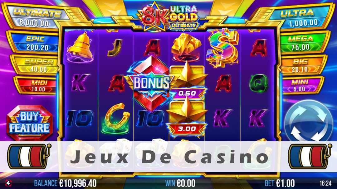 Démo de la machine à sous 8K Ultra Gold Ultimate