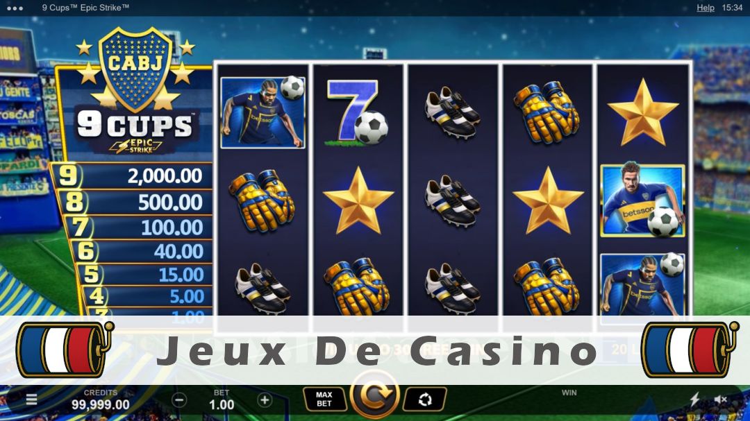 Démo de la machine à sous 9 Cups Epic Strike