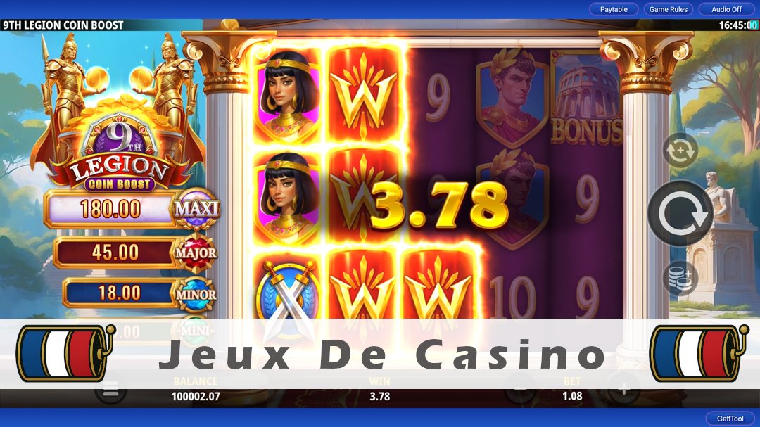 Démo de la machine à sous 9th Legion Coin Boost