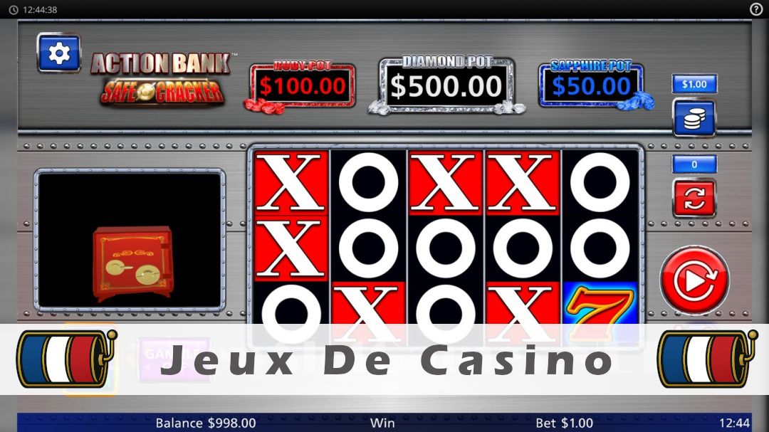 Démo de la machine à sous Action Bank Safe Cracker