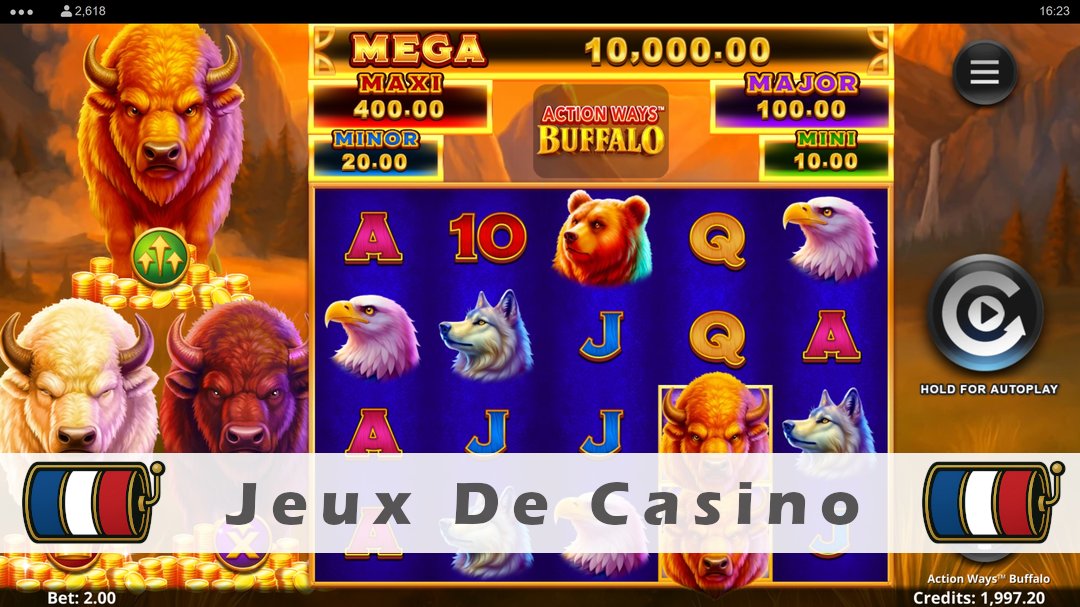 Démo de la machine à sous Action Ways Buffalo