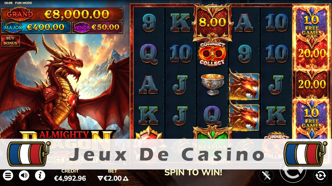 Démo de la machine à sous Almighty Dragon