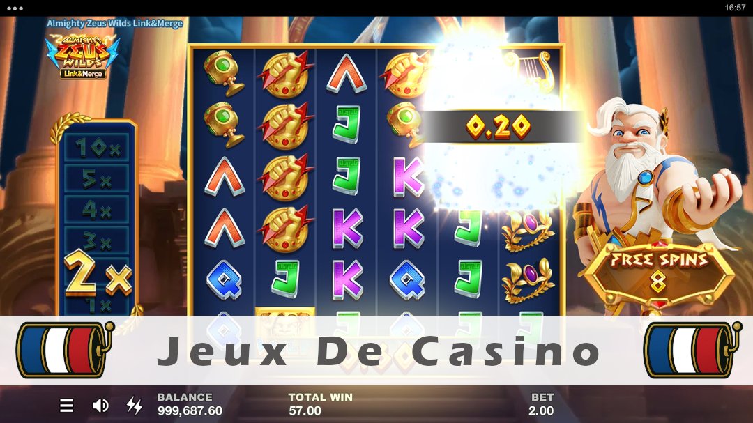 Démo de la machine à sous Almighty Zeus Wilds Link&Merge
