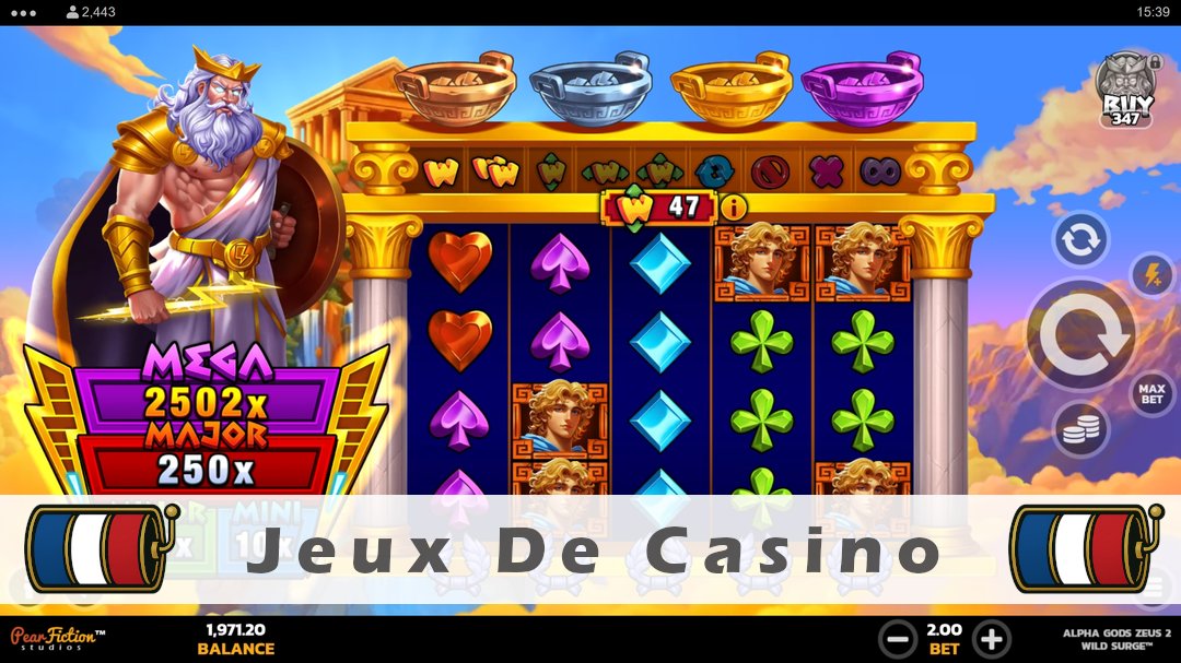 Démo de la machine à sous Alpha Gods Zeus 2 Wild Surge